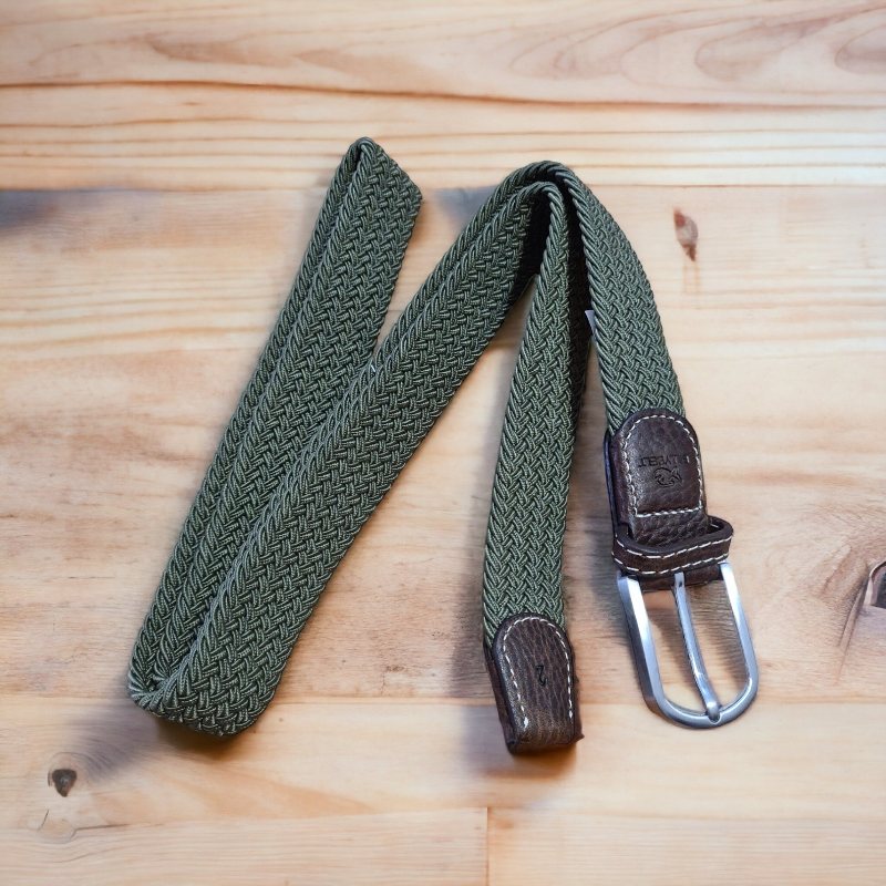 Cinturón Elástico Verde Militar en testimu.com de T'estimu Moda