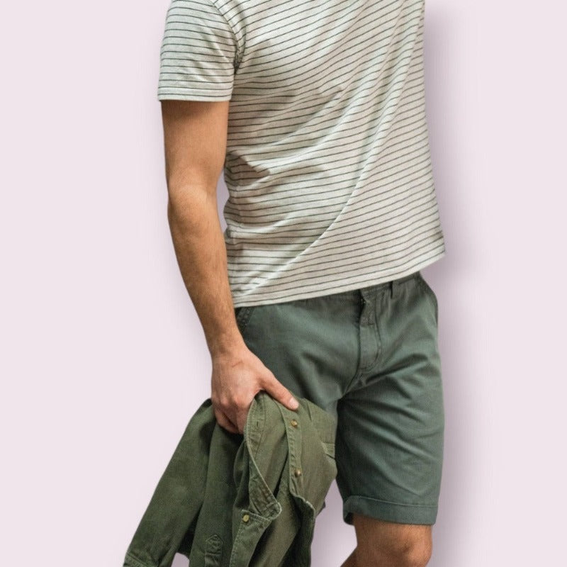 Camiseta rayas de hombre
