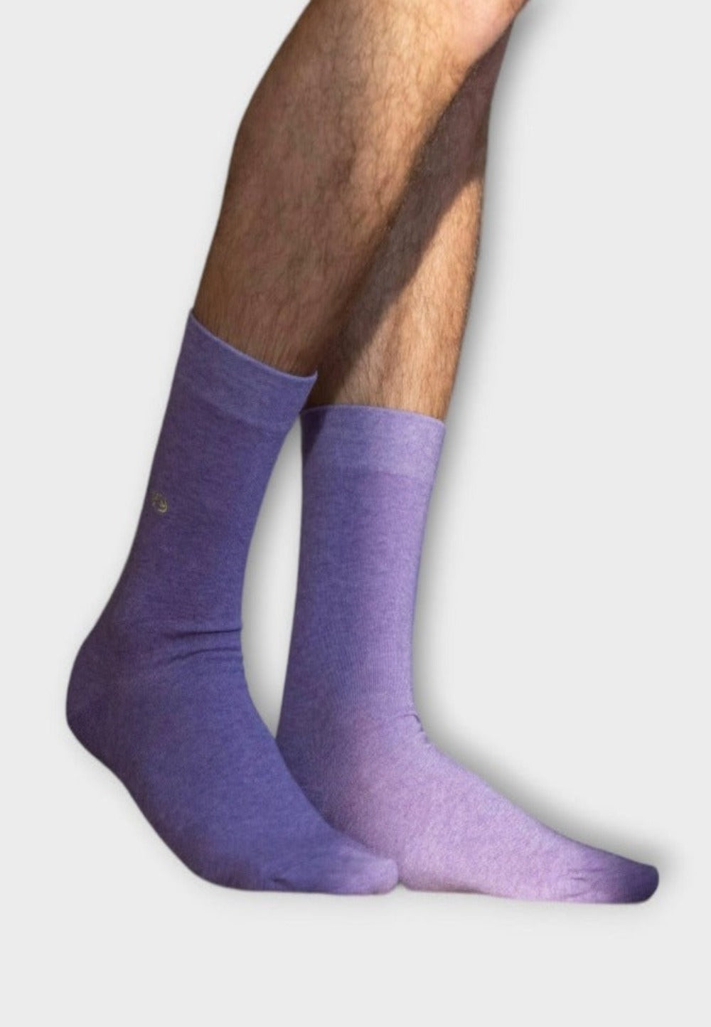 Calcetines de algodón Hecho a mano Para Hombre - Malva