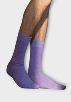 Calcetines de algodón Hecho a mano Para Hombre - Malva