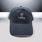 Gorra T'estimu Azul de algodón 100x100 en testimu.com de T'estimu moda