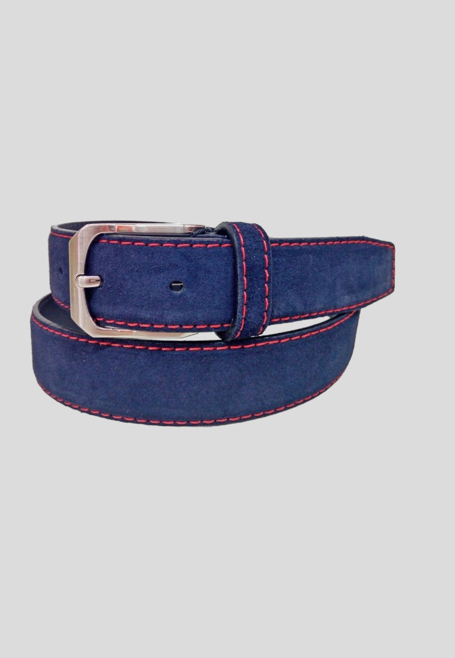 Cinturón de Piel Azul para Hombre en testimu.com de T'estimu Moda