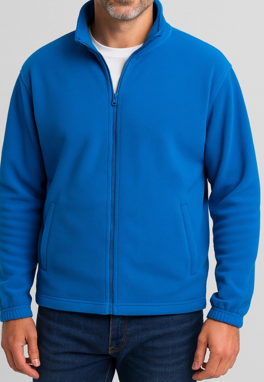 Chaqueta Forro Polar de hombre en color Azul Agua