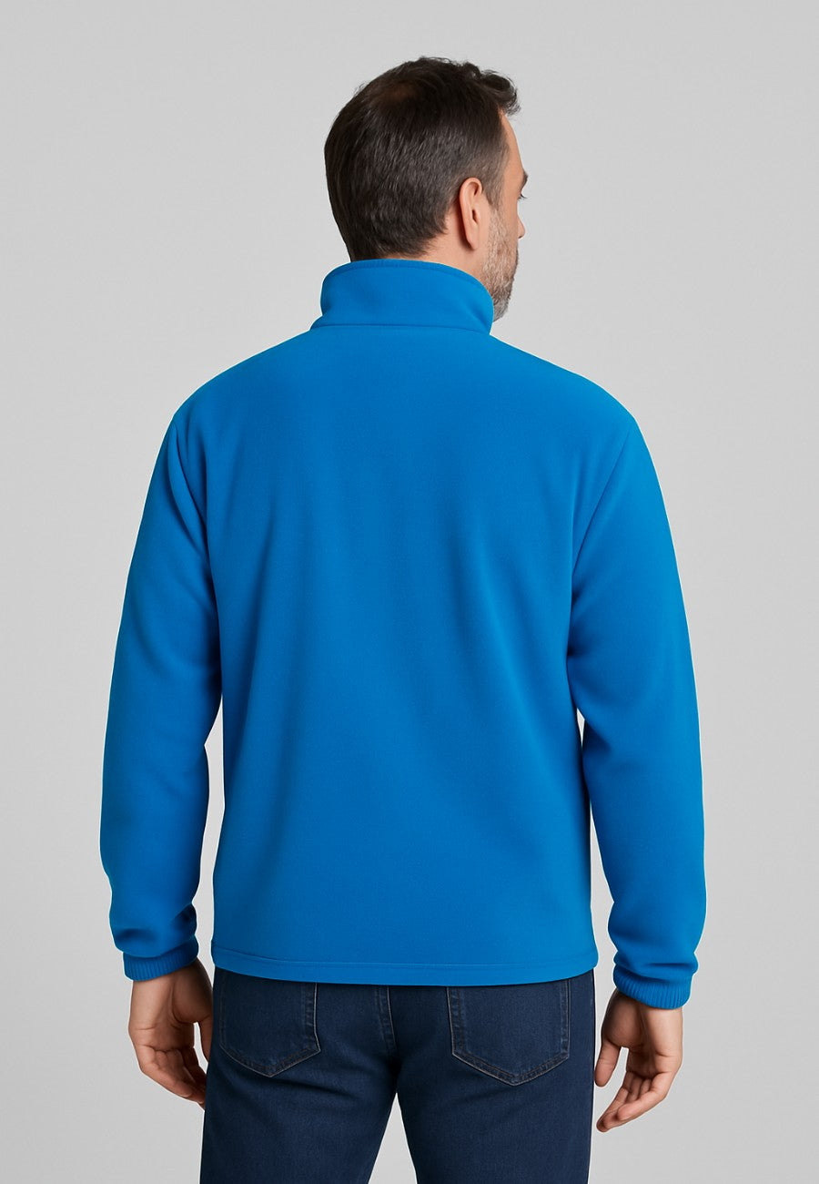 Chaqueta Forro Polar de hombre en color Azul Agua