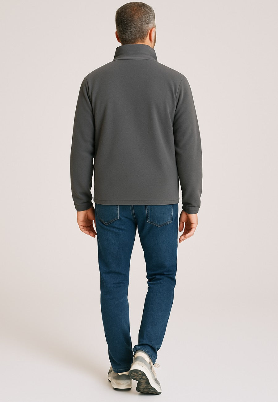 Chaqueta Forro Polar de hombre en color Grafito