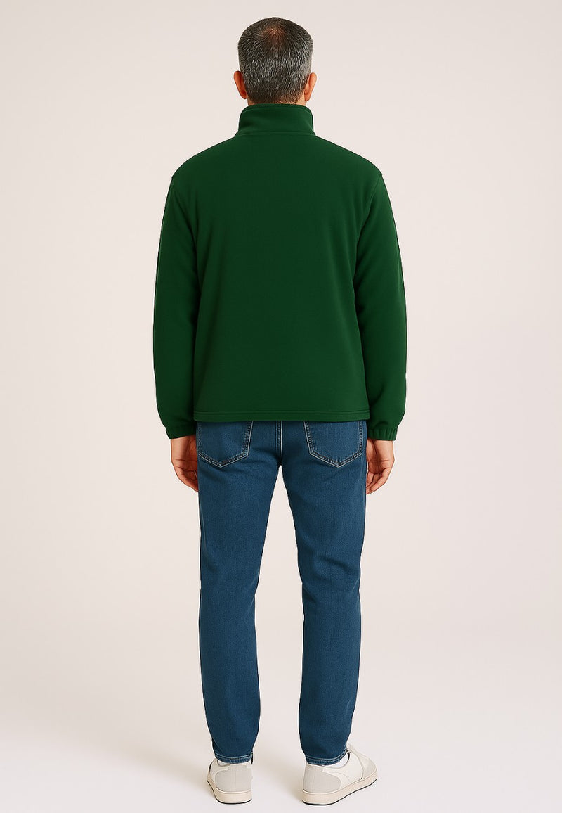 Chaqueta Forro Polar de hombre en color Verde Bosque