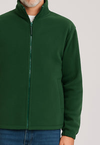 Chaqueta Forro Polar de hombre en color Verde Bosque