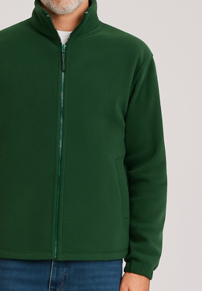 Chaqueta Forro Polar de hombre en color Verde Bosque
