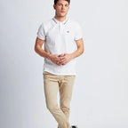 Polo de hombre Blanco Gos en testimu.com de T'estimu Moda