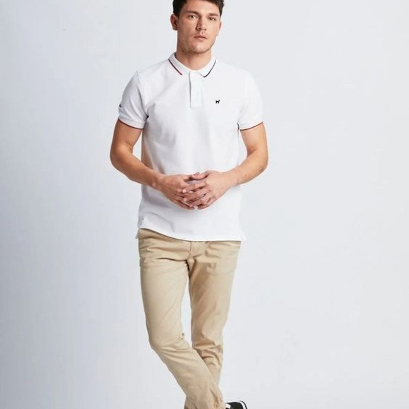 Polo de hombre Blanco Gos en testimu.com de T'estimu Moda