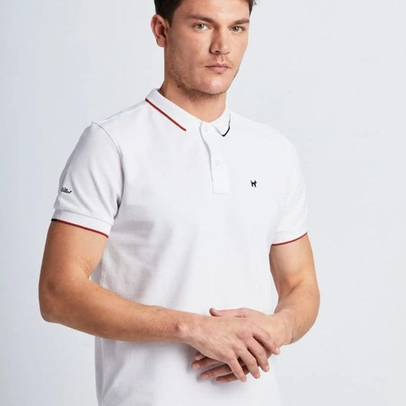 Polo de hombre Blanco Gos en testimu.com de T'estimu Moda