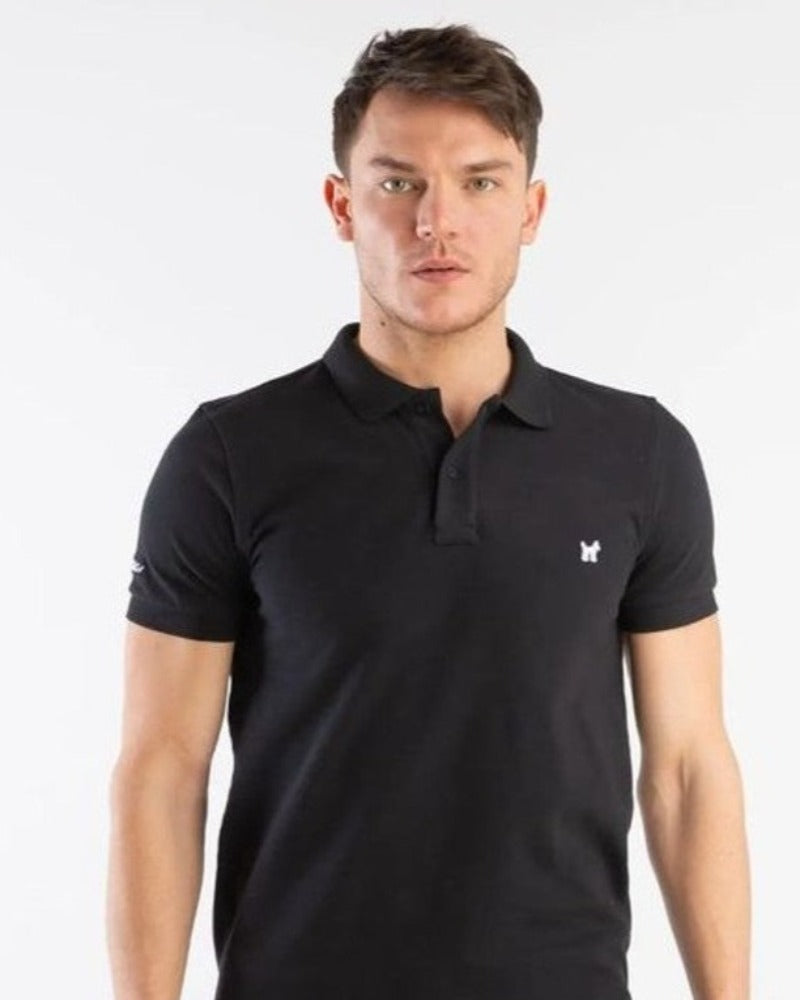 Polo de hombre de color negro en testimu.com