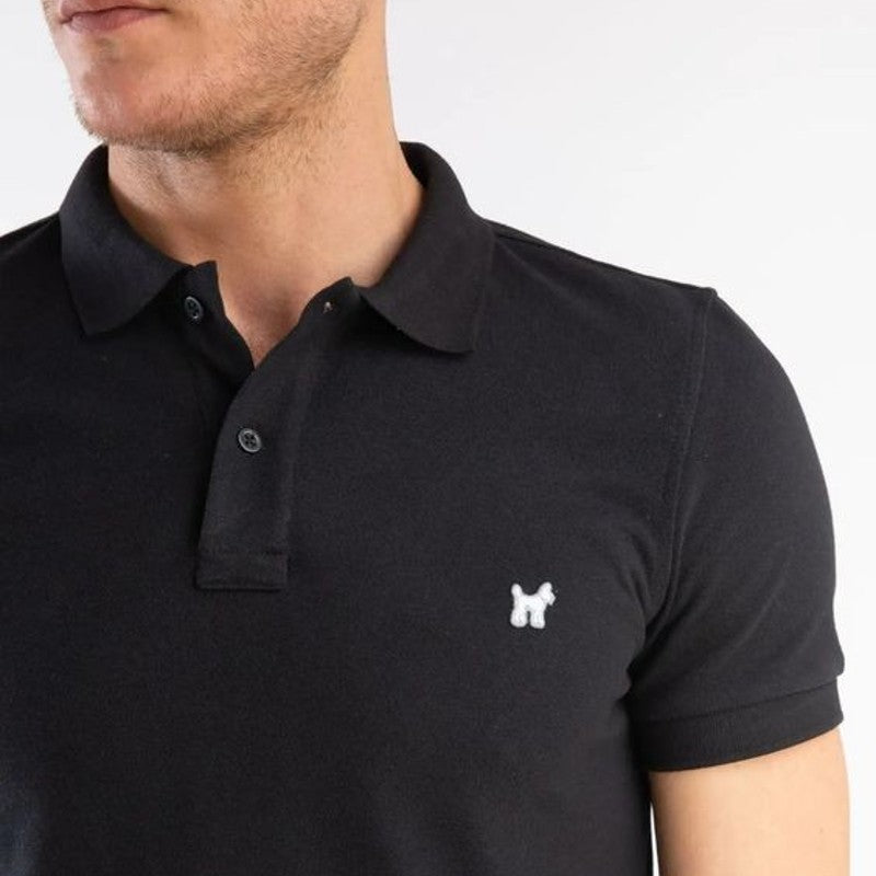 Polo de hombre de color negro en testimu.com
