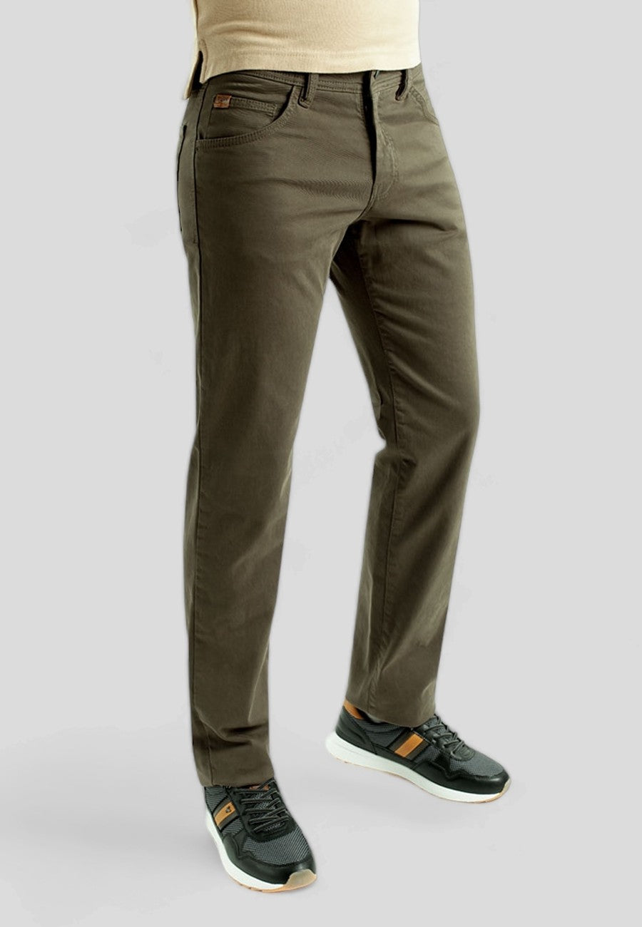 Pantalón de hombre tipo Tejano Elástico Verde - Potes en testimu.com de T'estimu Moda