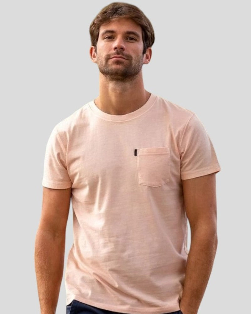 Camiseta Rosa de algodón orgánico en testimu.com de T'estimu Moda