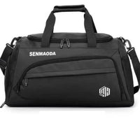 Bolsa de viaje para cabina de avión en dos colores, negro y gris