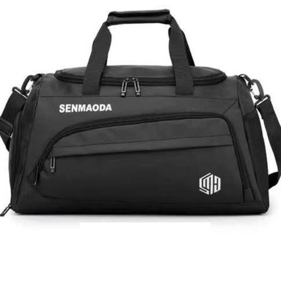 Bolsa de viaje para cabina de avión en dos colores, negro y gris