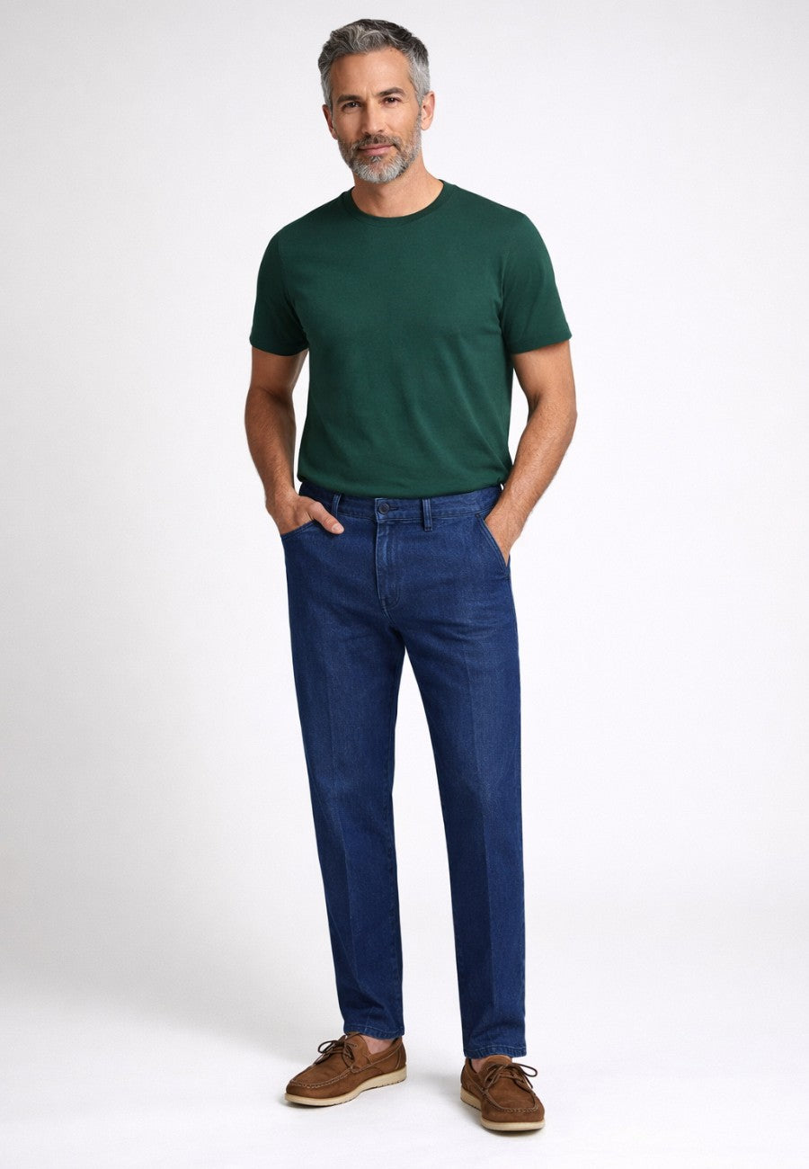 Pantalón chino tejano Sport Tencel de hombre