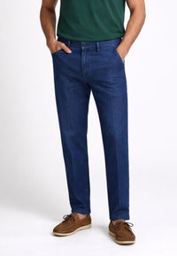 Pantalón chino tejano Sport Tencel de hombre