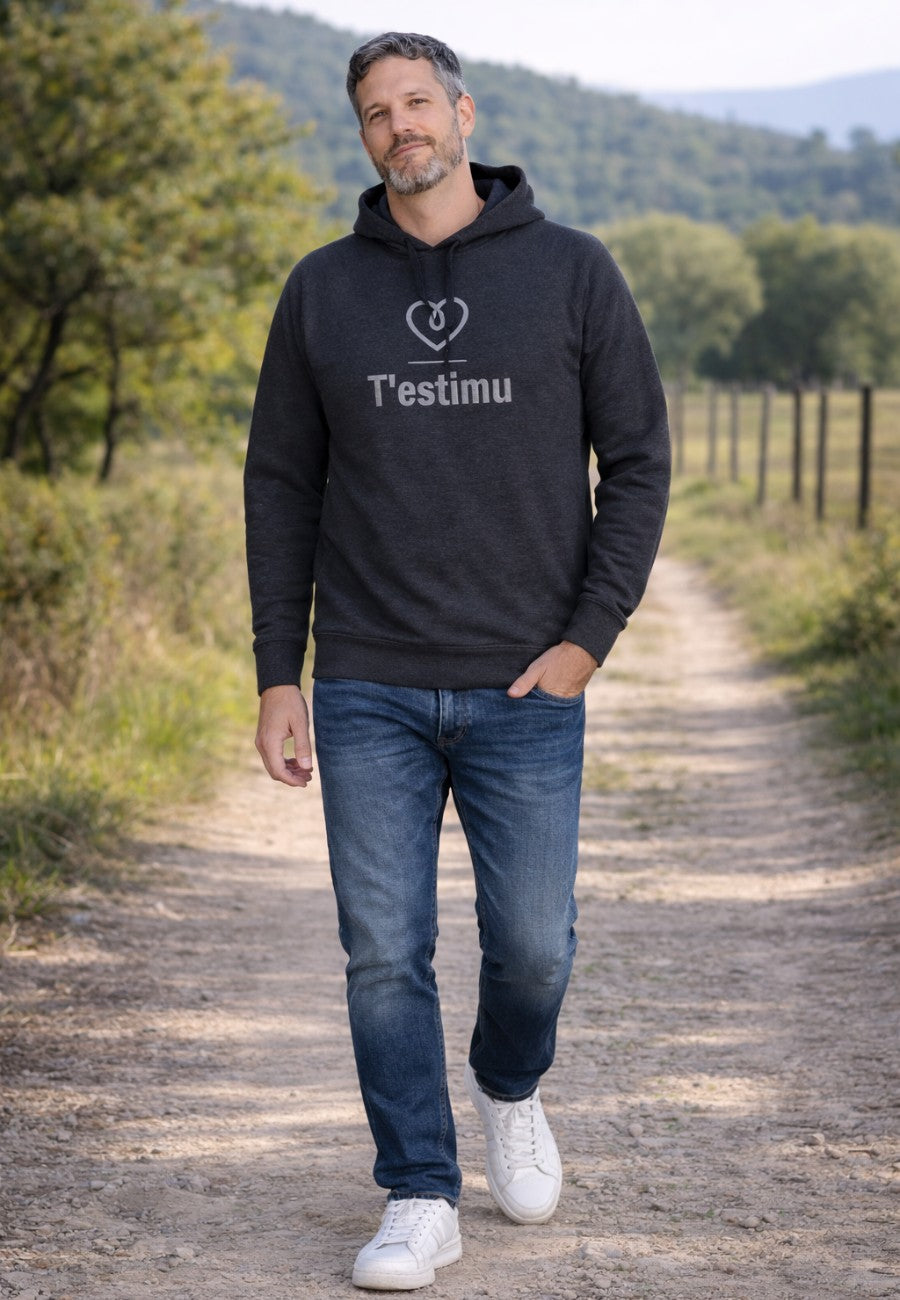 Sudadera de algodón Reciclado - T'estimu de T'estimu Moda