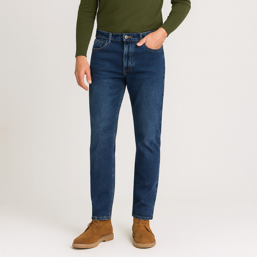 Pantalones tejanos de tiro alto y elastico T'ESTIMU 120