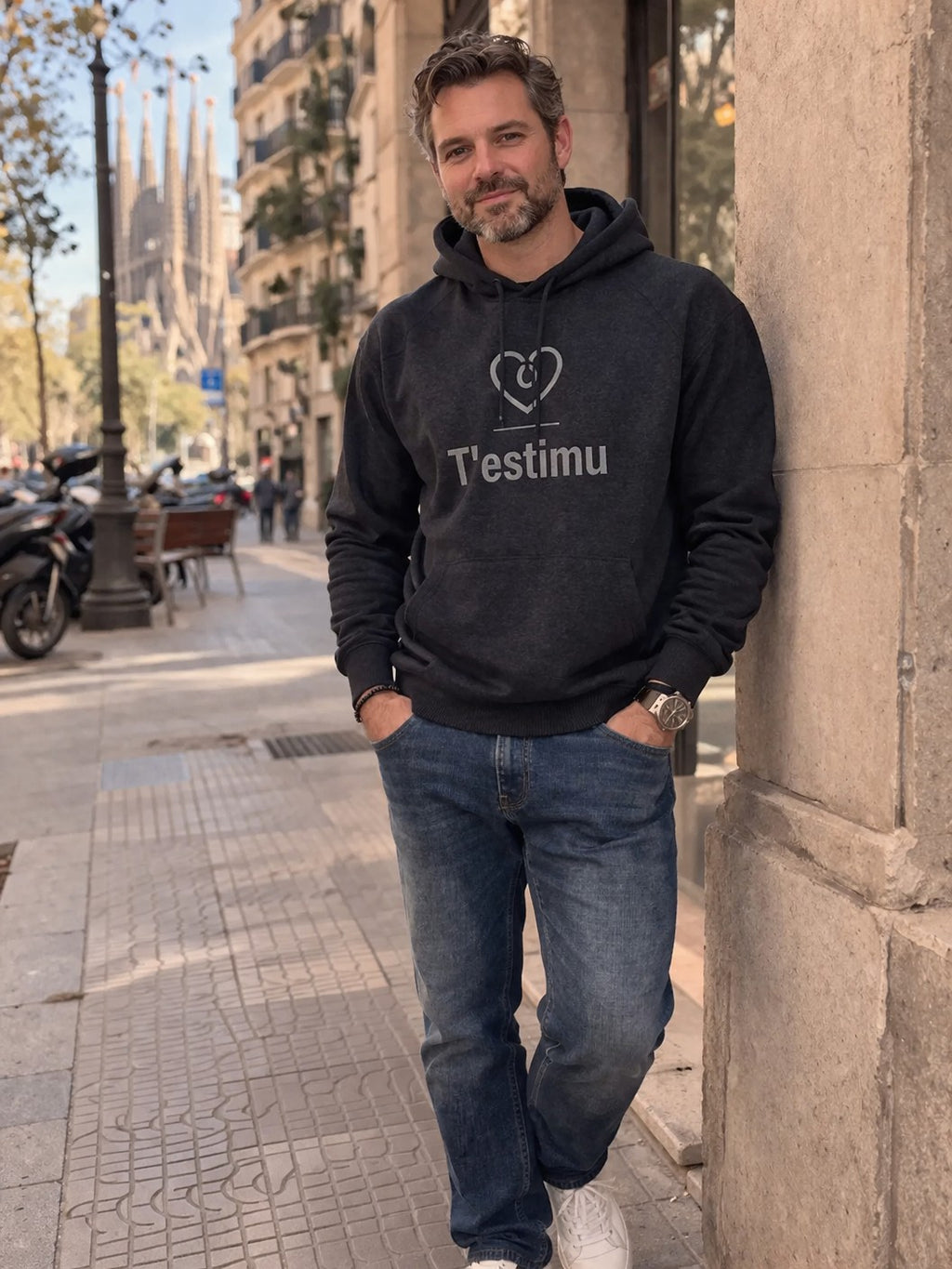 Sudadera de algodón Reciclado - T'estimu de T'estimu Moda