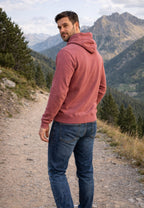 Sudadera color rosa pastel de T'estimu moda.