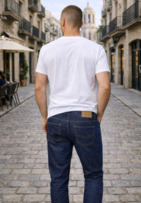 Tejano de verano elástico azul medio- T'estimu 205 en testimu.com de T'estimu Moda