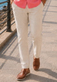 Pantalón Tossa de Mar de lino y algodón para el verano