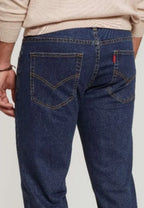 Pantalón Vaquero clásico piedra oscura corte recto