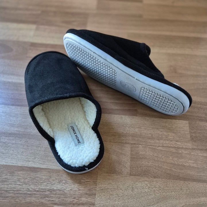 Zapatillas de estar por casa para hombre color negro JH