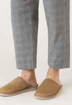 Zapatillas de estar por casa para hombre color marrón JH