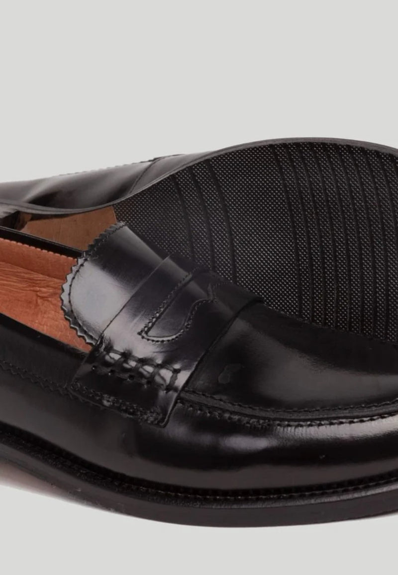 Zapatos Castellanos de piel negros para hombre