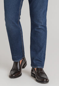 Zapatos Castellanos de piel negros para hombre