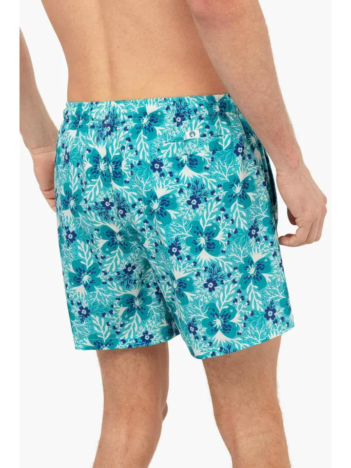 Bañador para hombre Blanco y azul Blossom en Testimu.com