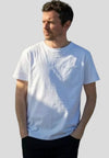 Camiseta Blanca lisa de algodón orgánico en testimu.com de T'estimu Moda