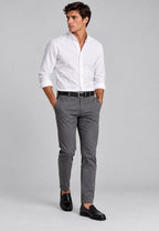 Cinturón reversible de vestir para hombre en negro y marrón