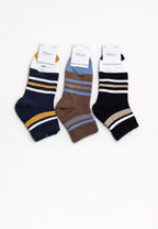 Packs de tres Calcetines tobilleros de hombre de fibras de Bambú