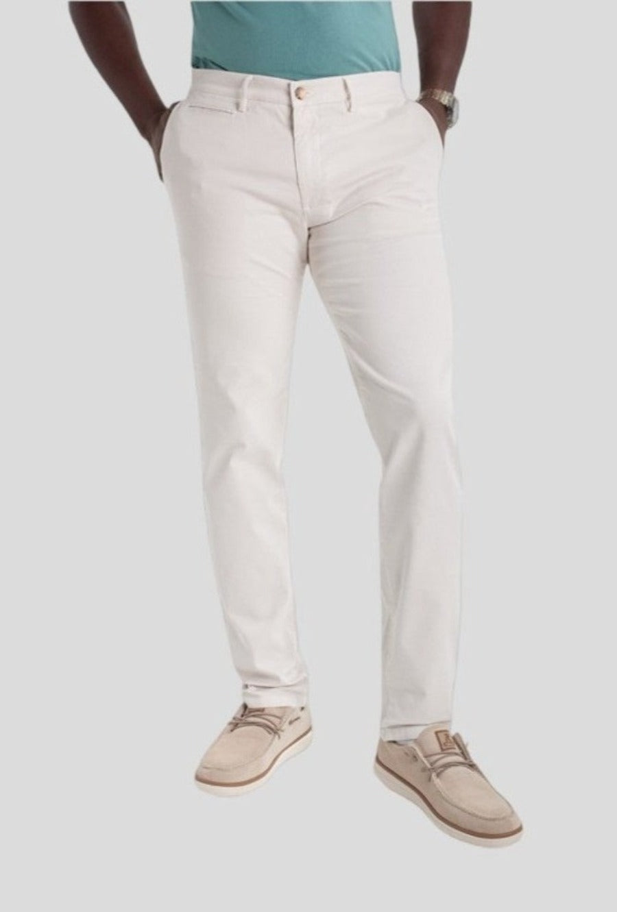 Pantalón casual tipo chino elástico de hombre - Ibiza en testimu.com de T'estimu Moda