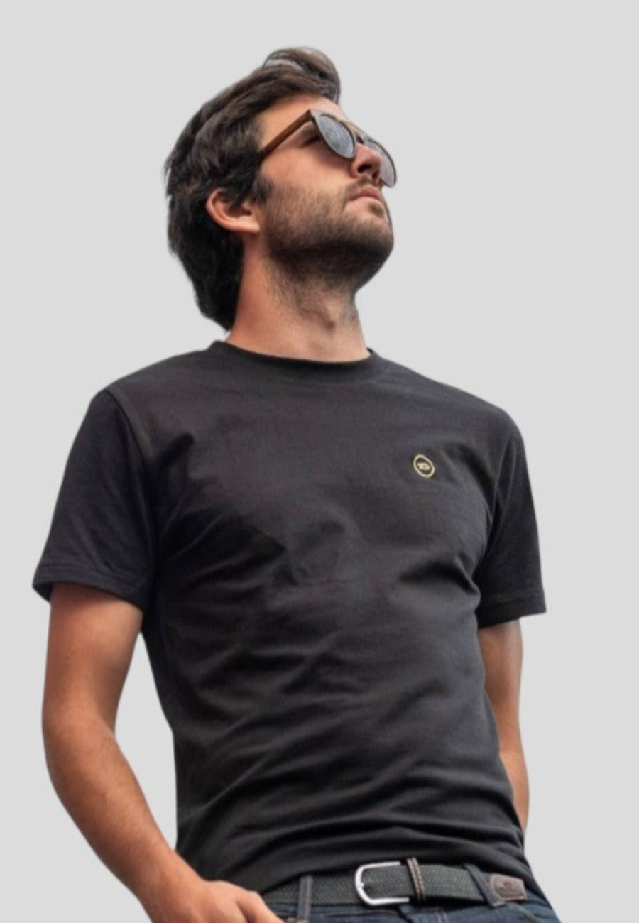 Camiseta Negra para Hombre en T'estimu