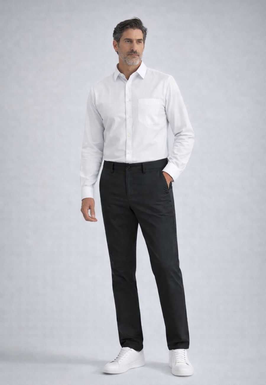 Pantalón chino negro de verano Sport Sena - Talla 40 a la 60