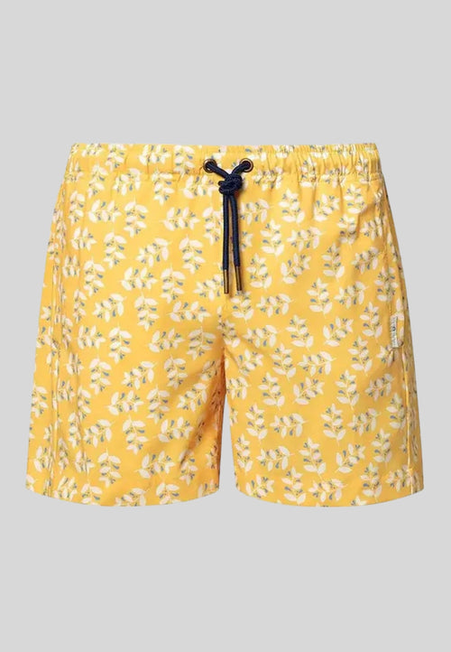 Bañador para hombre Amarillo Flowery en testimu.com de T'estimu Moda