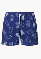 Bañador para hombre Azul y Blanco, Piña