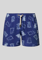 Bañador para hombre Azul y Blanco, Piña