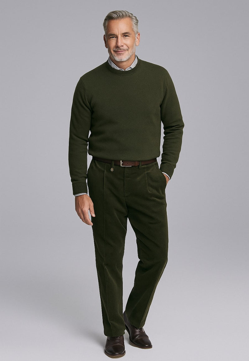 Pantalón de pana clásico Premium de talla 40 a la 68