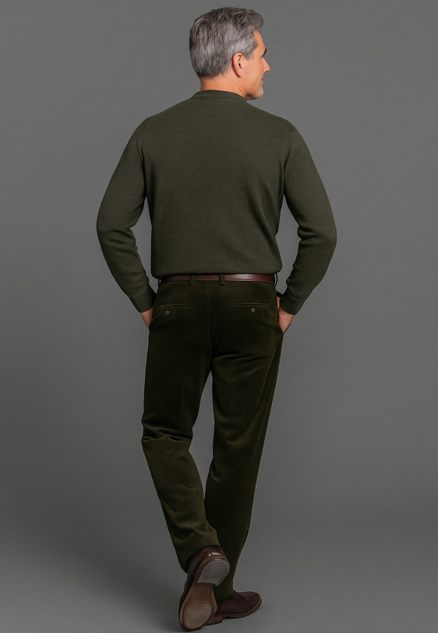 Pantalón de pana clásico Premium de talla 40 a la 68