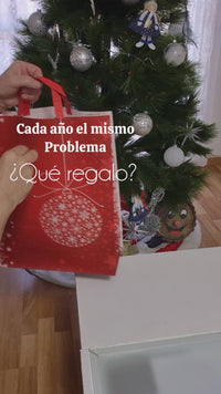 Cinturón ancho de piel con caja de regalo en color marrón