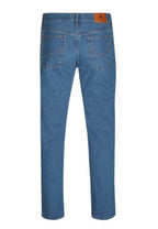 Tejano Elastico Azul oscuro de T'estimu Moda en testimu.com