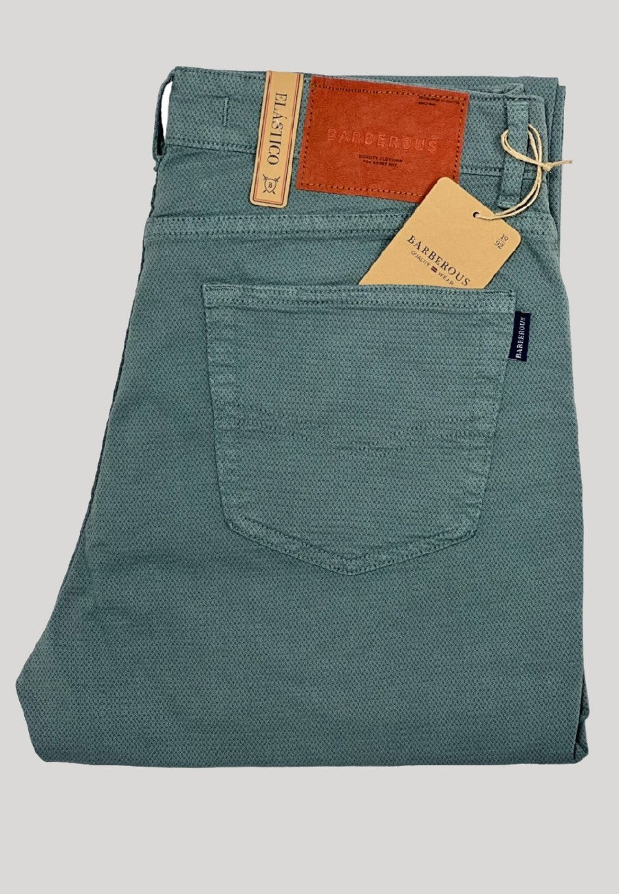 Pantalon de verano tipo Jeans en tejido estructurado - CHICAGO