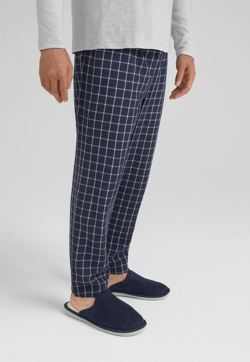 Zapatillas de estar por casa para hombre color azul marino JH